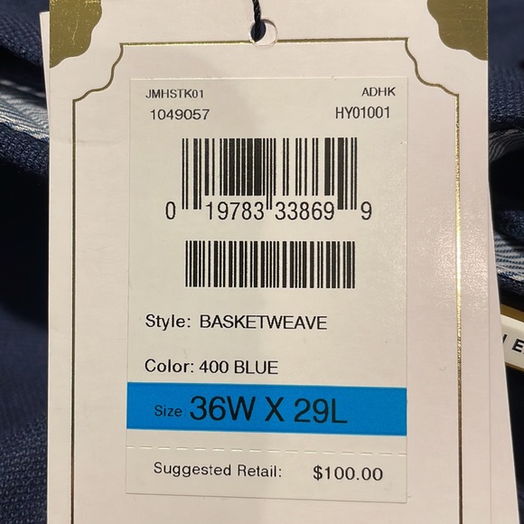 Haggle premium stretch suit separate blue 36x29 - Picture 7 of 8